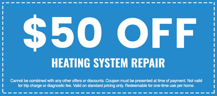 Discounts on Heating System Repair